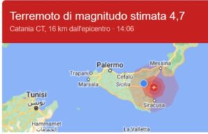 terremoto catania