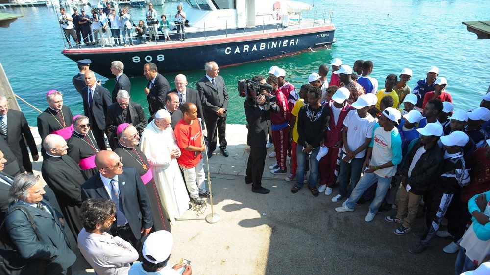 papa francesco lampedusa