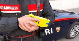 taser carabinieri