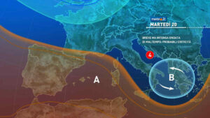 meteo lunedì 19 agosto 2024 temporali