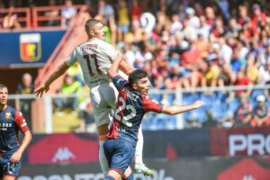 Beffa finale per la Roma, col Genoa finisce 1-1