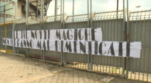 palermo camera ardente toto schillaci striscione