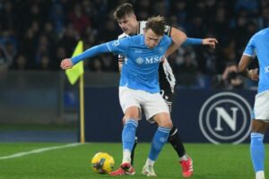 Il Napoli stecca: 1-1 in casa contro l’Udinese